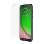 Moto G7 Play Tempered Glass Screen Protector Angled
