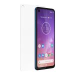 Motorola One Vision Tempered Glass Screen Protector Angled